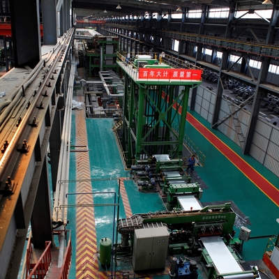1250/1350mm Galvalume Line ชุบสังกะสีแบบต่อเนื่องสำหรับผลิตภัณฑ์ CRC