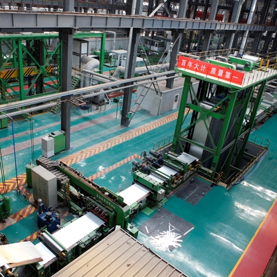 Hot Dip Galvalume Line แคบเย็น 50000t 1250mm