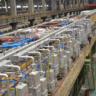 SS Annealing Pickling Line พร้อมเตาเปลวไฟแบบเปิด 0.2MM 3.2mm 450-650mm 180000TPY