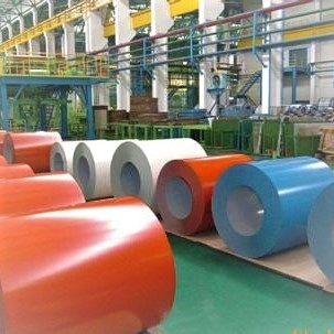 โรงงานเครื่องเคลือบสีเหล็กม้วน 500mm-1250mm 1.0-2.5mm