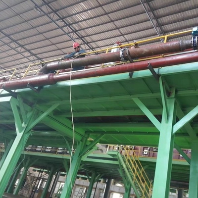 กระบวนการชุบสังกะสีแบบจุ่มร้อน 1.5-3.0mm 650mm Steel Metal