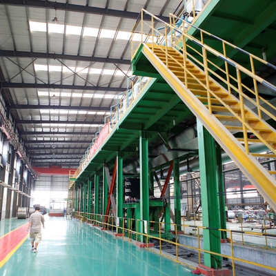 การชุบผิวโลหะ CGL Galvanizing Line 0.12mm-0.8mm 1300mm