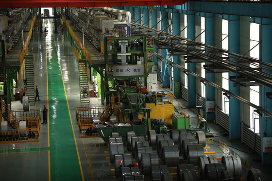 โรงงานสังกะสีสังกะสีต่อเนื่อง 0.8mm 1.5mm 400mm 150000TPY Steel Metal