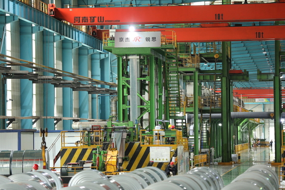 โครงการที่มีประสิทธิภาพสูงและต้นทุนต่ำกว่า 0.5 ~ 2.5 มม. 525 มม. CGL Galvanizing Unit