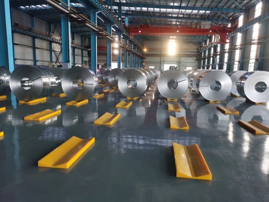 โรงสังกะสีอัตโนมัติ 0.4mm 2.2mm 1250mm 200000TPY Steel Metal CQ grade